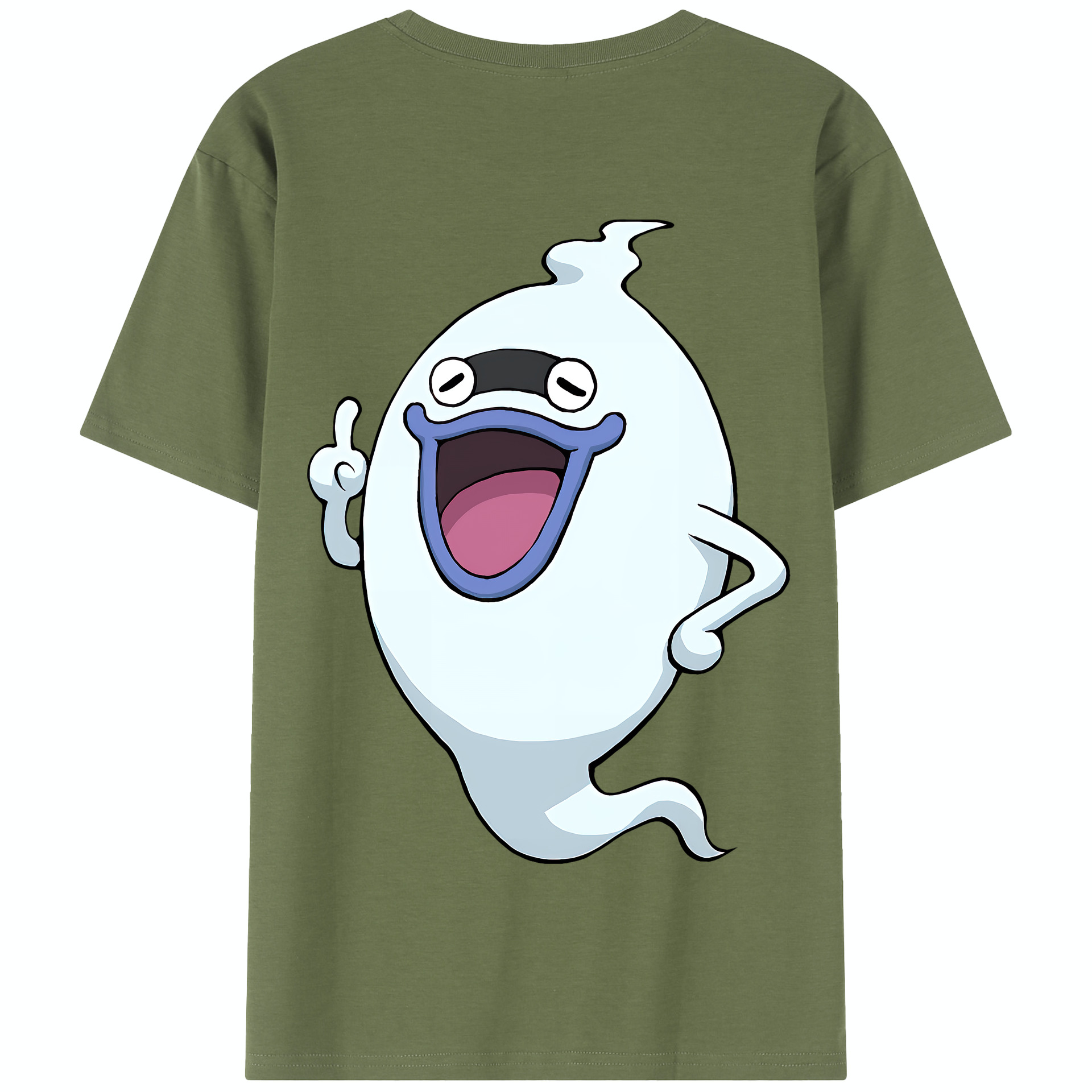 （画像用） 妖怪ウォッチ Yo-kai Watch 綿100％半袖Tシャツ（背面プリント）